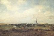 John Constable View of Salisbury (mk05) USA oil painting artist